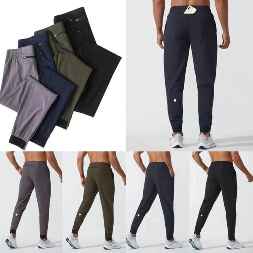 Men Jogger Pants Yoga suit Pull rope Gym quick dry Pants Running draw rope track pants Fitness Training leg girdle Long pants athletic short