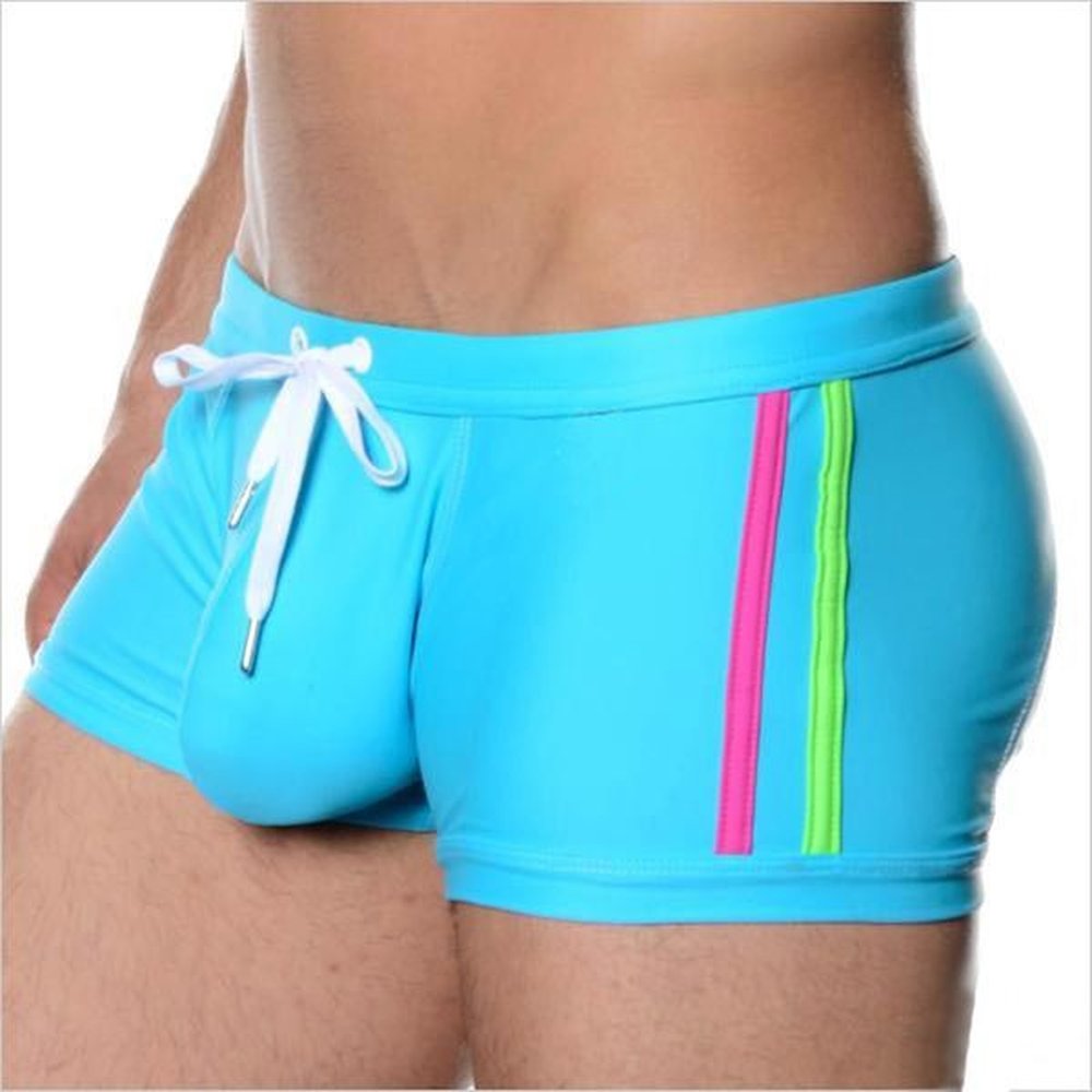 men swim briefs swimsuit sexy gay pouch swimwear surf board