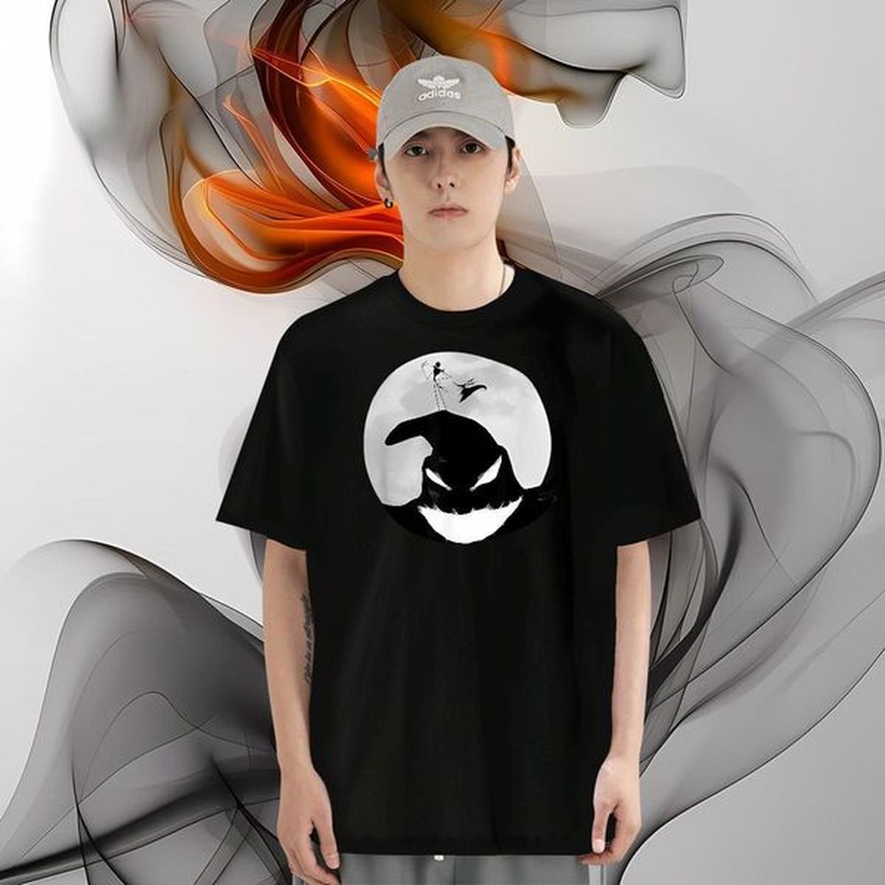 Men T Shirts 230g 100% Cotton halloween Home Outdoor Pure Cotton Customized Print Tshirt for Man Woman Fashion Design Free Shipping Top Tees