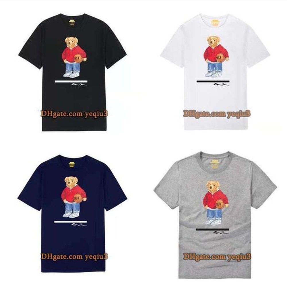 Men T shirts small horse Wholesale discounts T-shirt Round neck printed T-shirts men Polos Fashion designer T Shirt classics Casual Cartoon