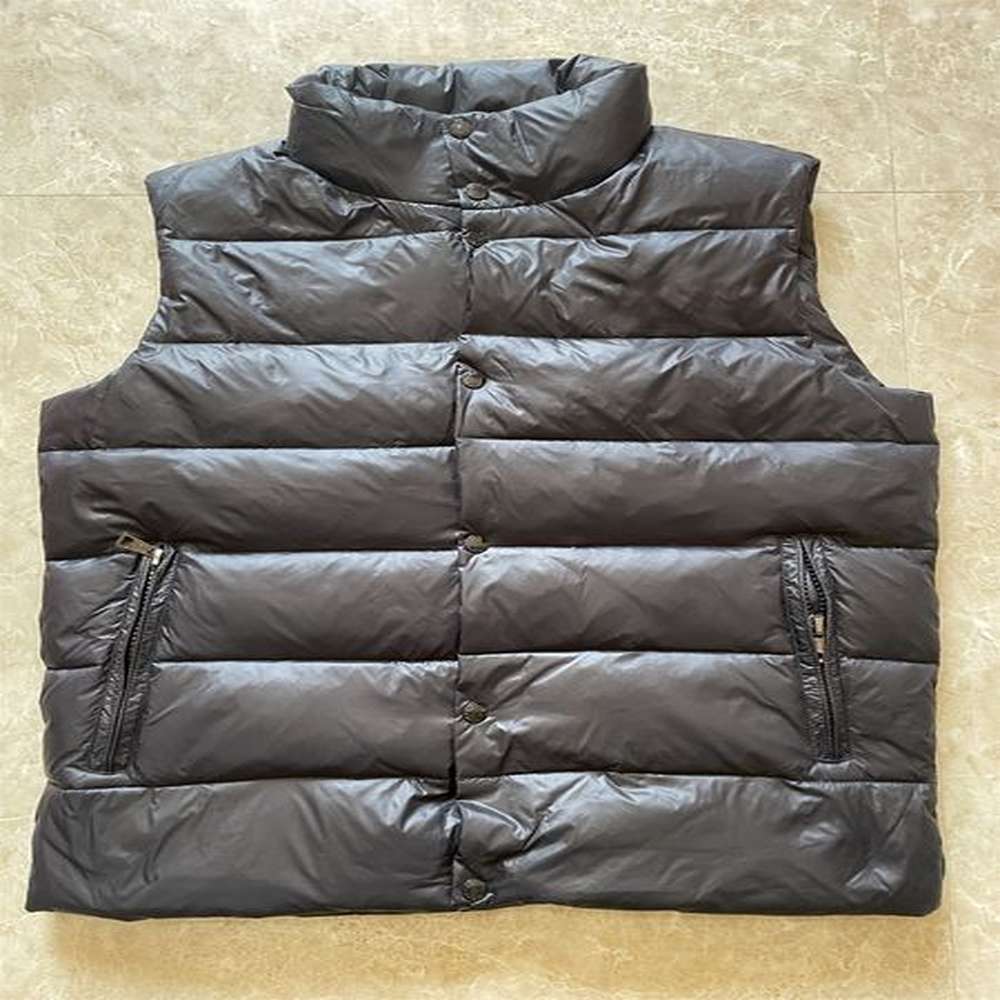 Men Winter Padded Vest Fluffy White Duck Down Jacket Designer Outerwear for Cold Weather Thick Warm Parkas in Plus Size Fashion classic down