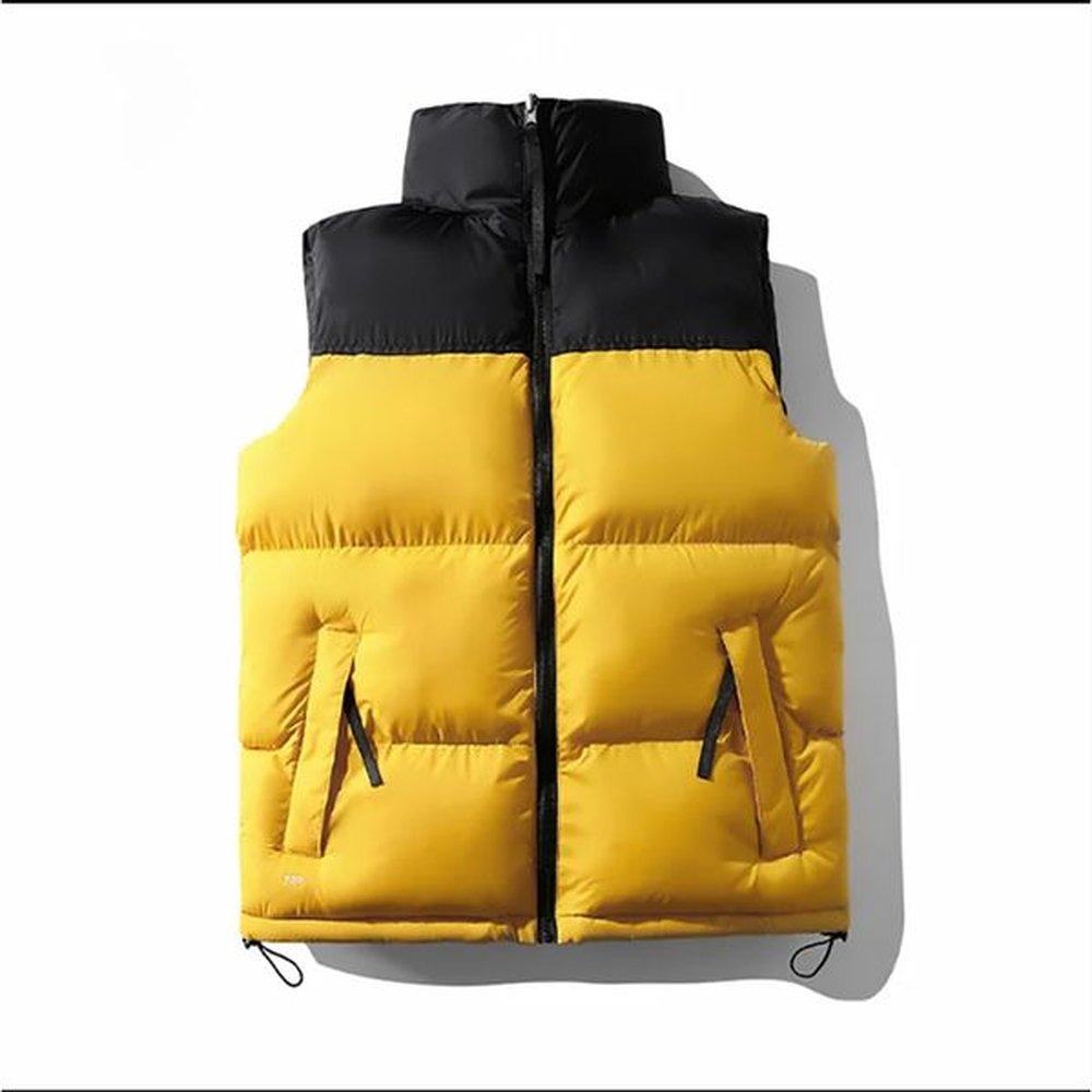 men women down vests youth fashion sleeveless embroidery vest coat man casual letter print jackets womens colorful jacket wholesale 3a quali