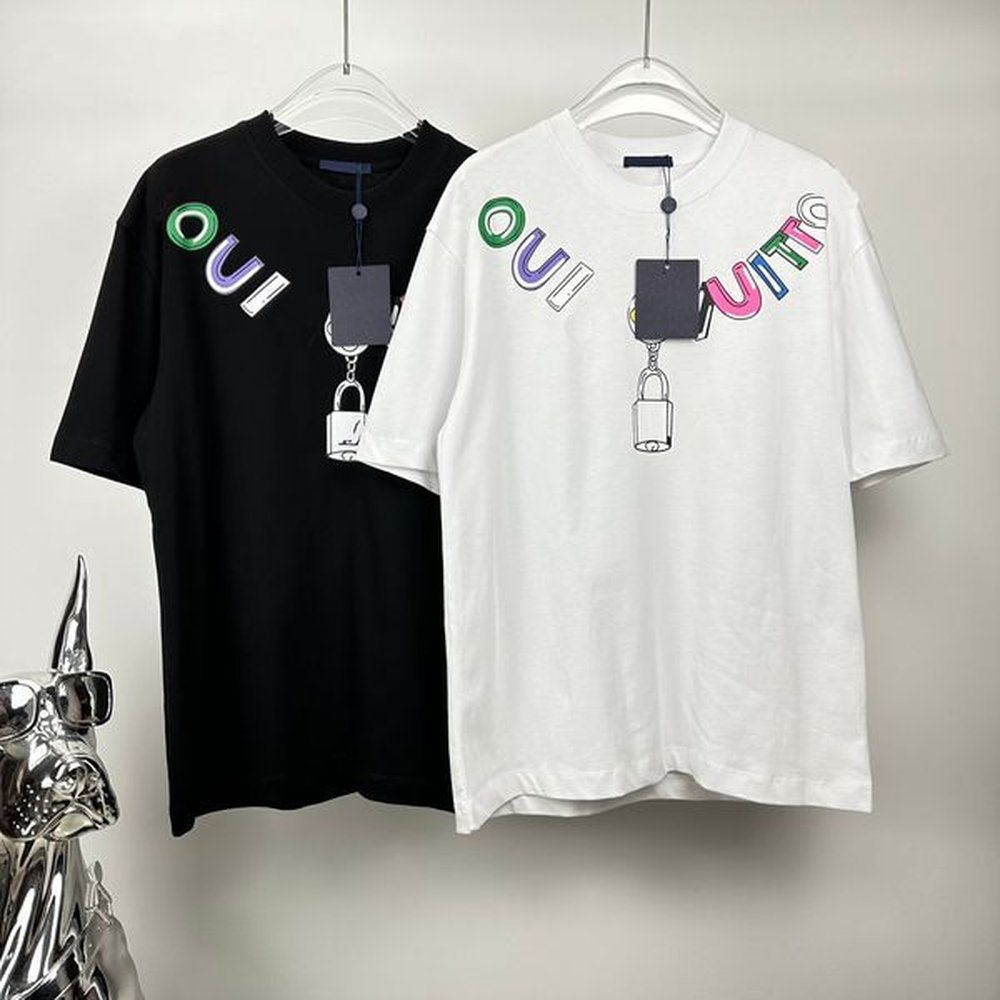 Men Women T Shirt Designers T Shirts Loose Oversize Tees Apparel Fashion Tops Mans Casual Chest Letter Shirt Luxury Street Shorts Sleeve Clo