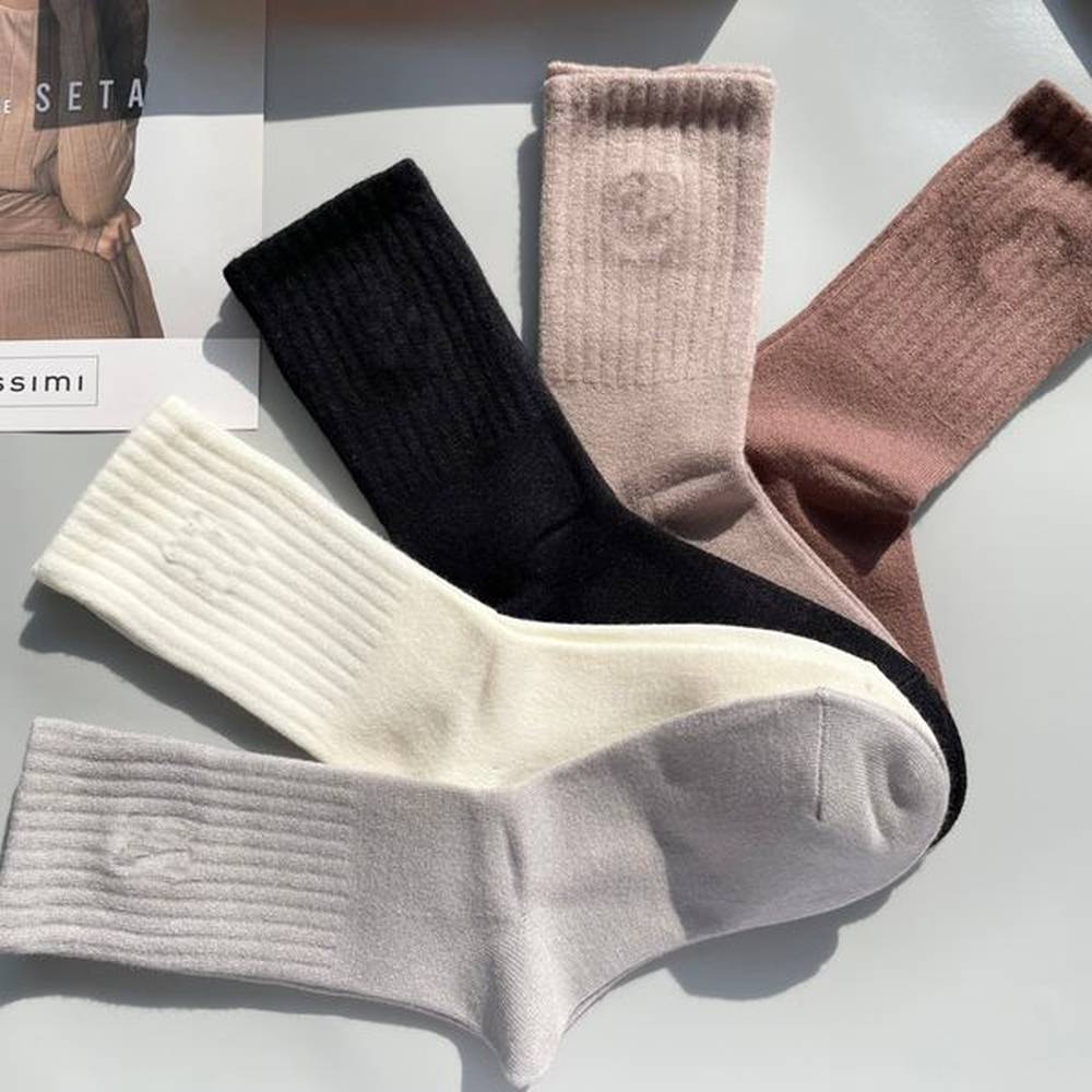 men womens gift box socks designer socks embroidery letter cotton