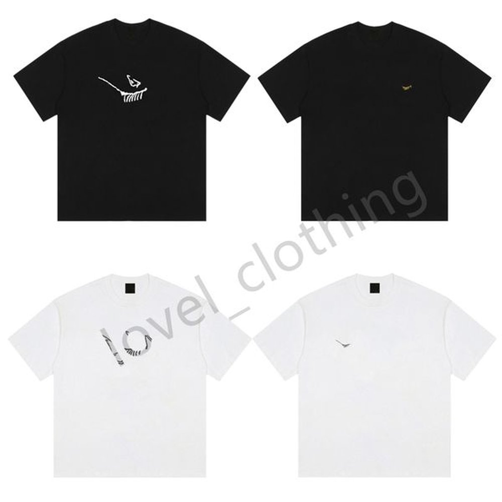Mens and women T shirts Designer short sleeve Summer Fashion brand Luxurys leisure loose Cottons letter print Unisex tops Clothing Size M-2X