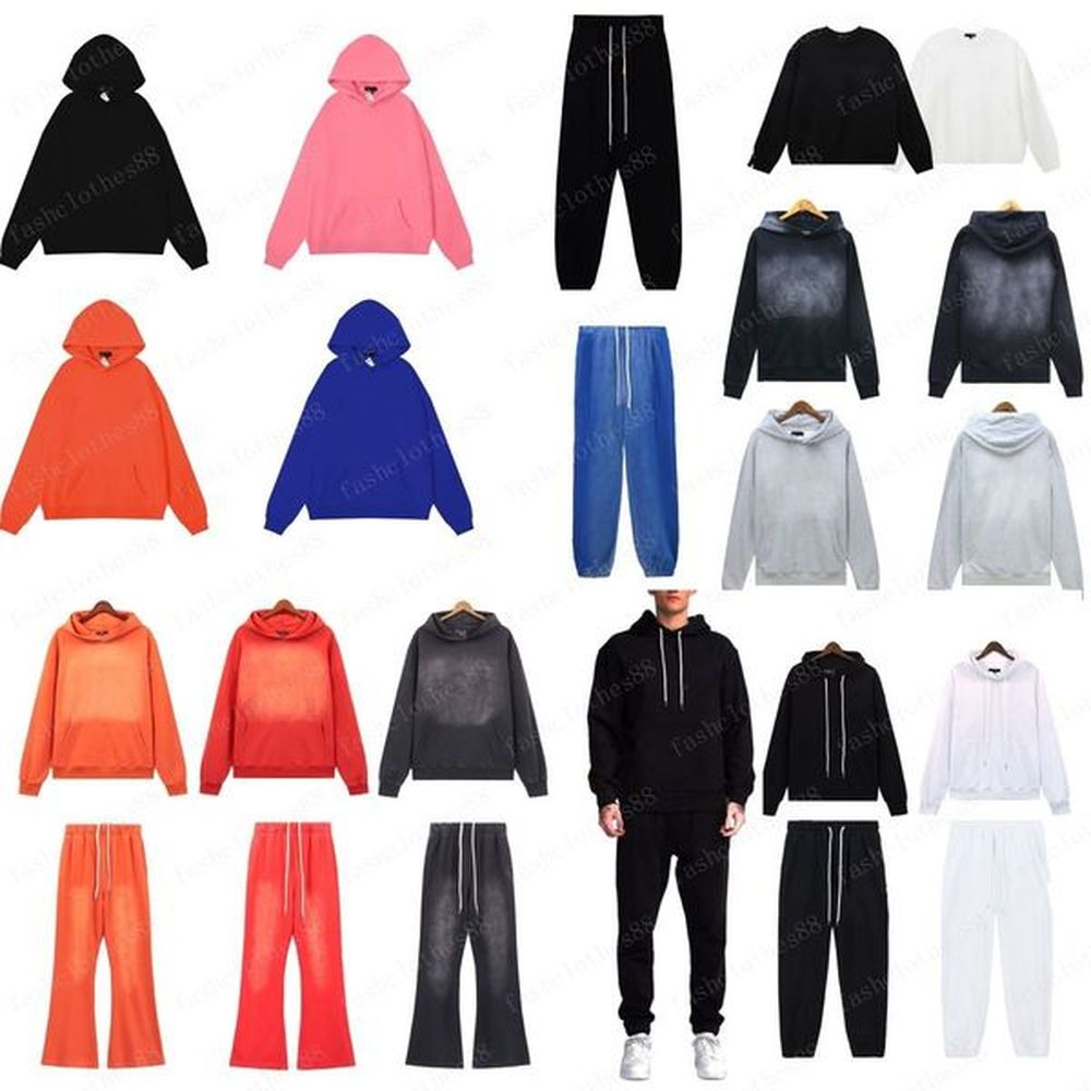 Men's and Women's Hoodies Young Thug Sportswear Hip Hop Sportswear Pants Women's Letter Printed Sportswear Pants Hoodie