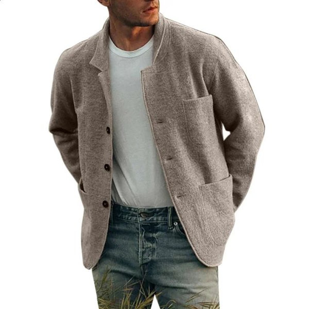 Mens Blazer Jacket Autumn Jackets Coat Men Casual Slim Fit Suit er Jacket Fashion Streetwear Outerwear Mens Clothing 241105