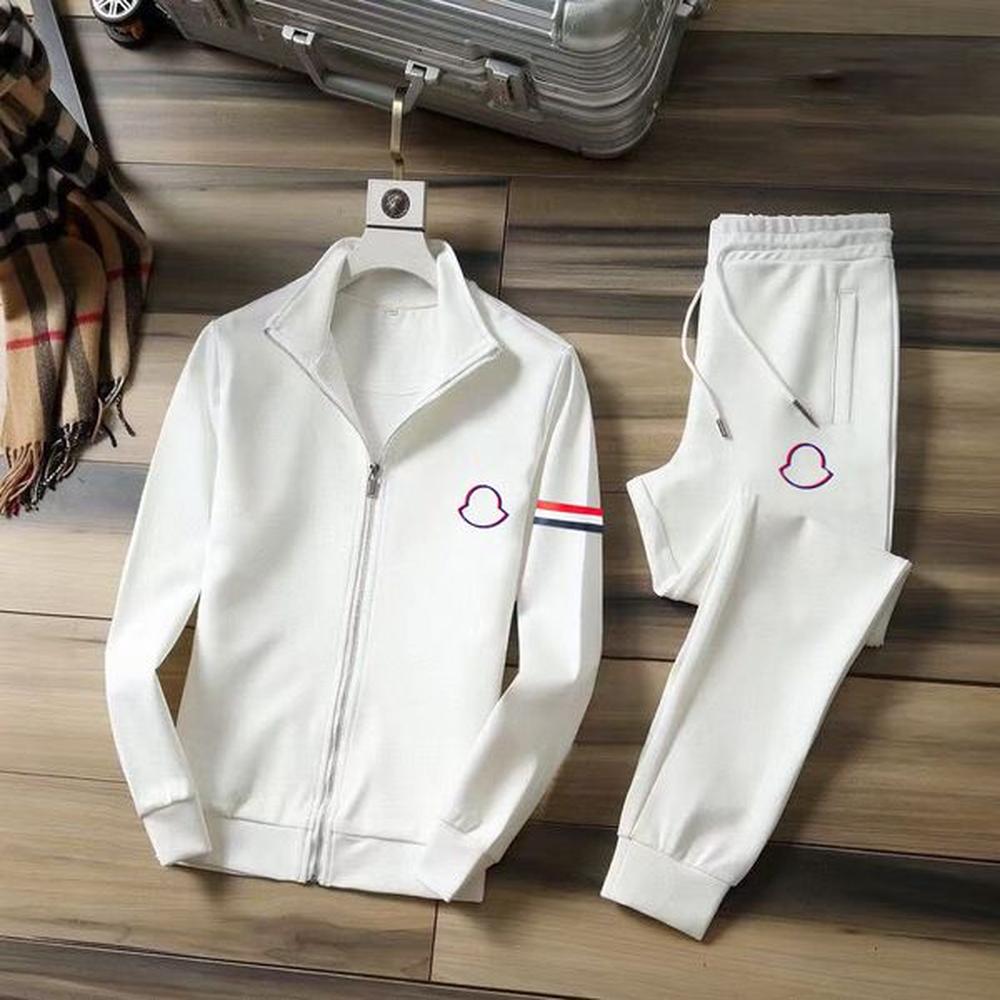 Men's Casual Sports Suit with Printed Hoodie & Sweatpants - High-End Fashion Two-Piece Set