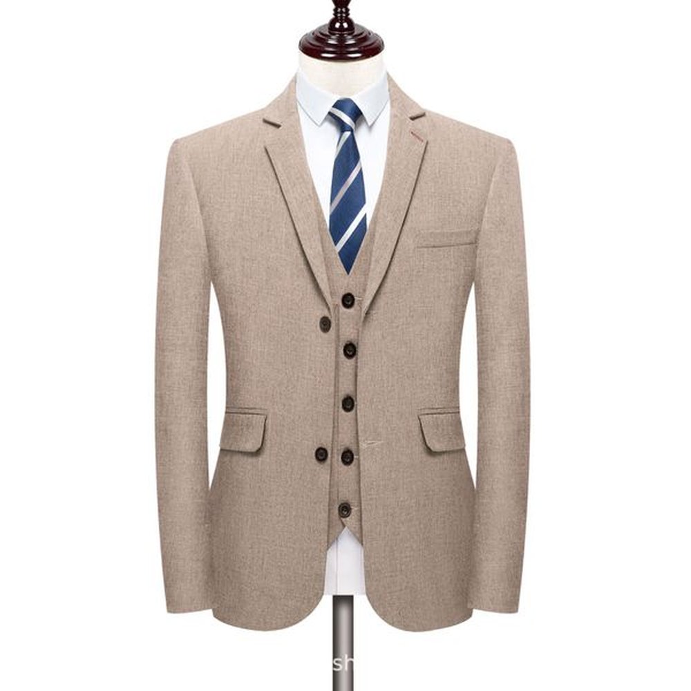 3666 Men's Classic Business Suit Ensemble - Stylish Design with Excellent Fit for Office Wear