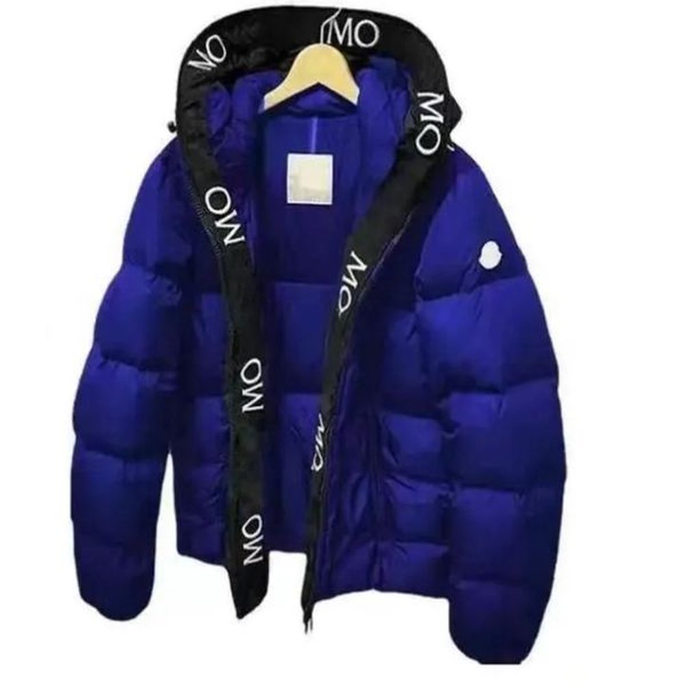 Men's Designer Bomber Jacket NFC Arm Scan Winter Warmth Windproof Down Jacket Shiny Matte Material Warm Casual Outdoor Hoodie