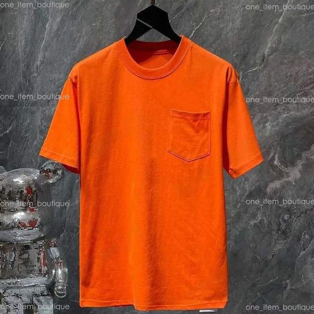 Mens Designer Chrome T Shirts Men Women Letter Printed Tshirts Fashion Spring Summer Long Sleeve Tops High Street Styles Breathable T-Shirts