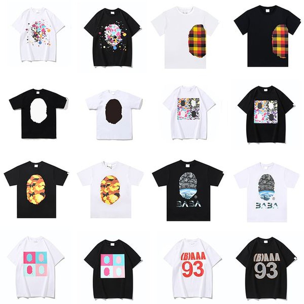 mens designer fashion shirt hip hop clothes summer women t shirts paint couple short sleeves cottom tee loose 367OT