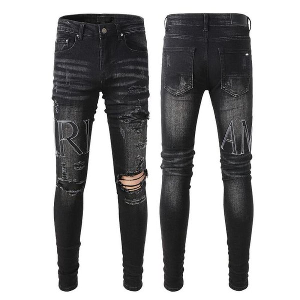 2022 Mens Designer Jeans Distressed Ripped Slim Fit Motorcycle Biker For Men s Fashion Top Quality Brand 12 styles Colors Denim Pants