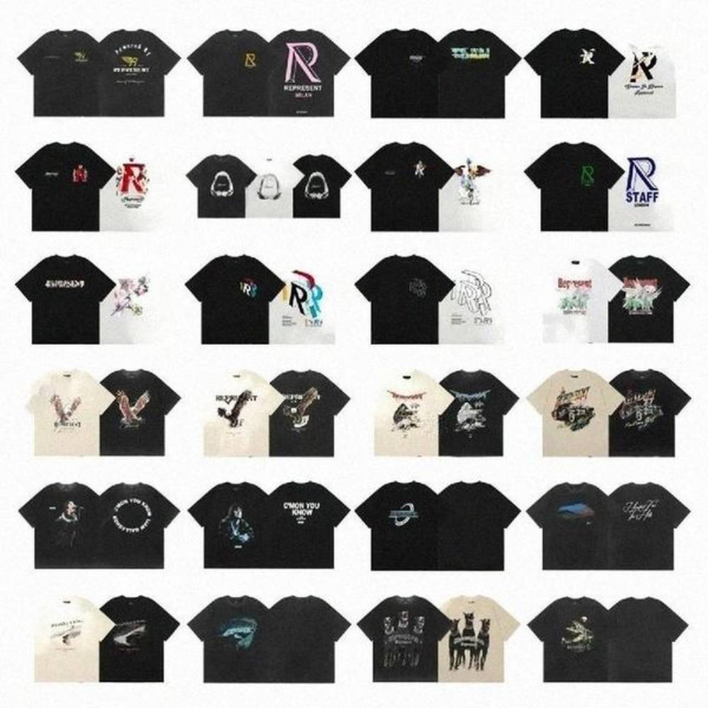 Mens designer t shirt Fashion brand Collection high-quality version loose tees tops man casual street graffitisport clothing short sleeve cr