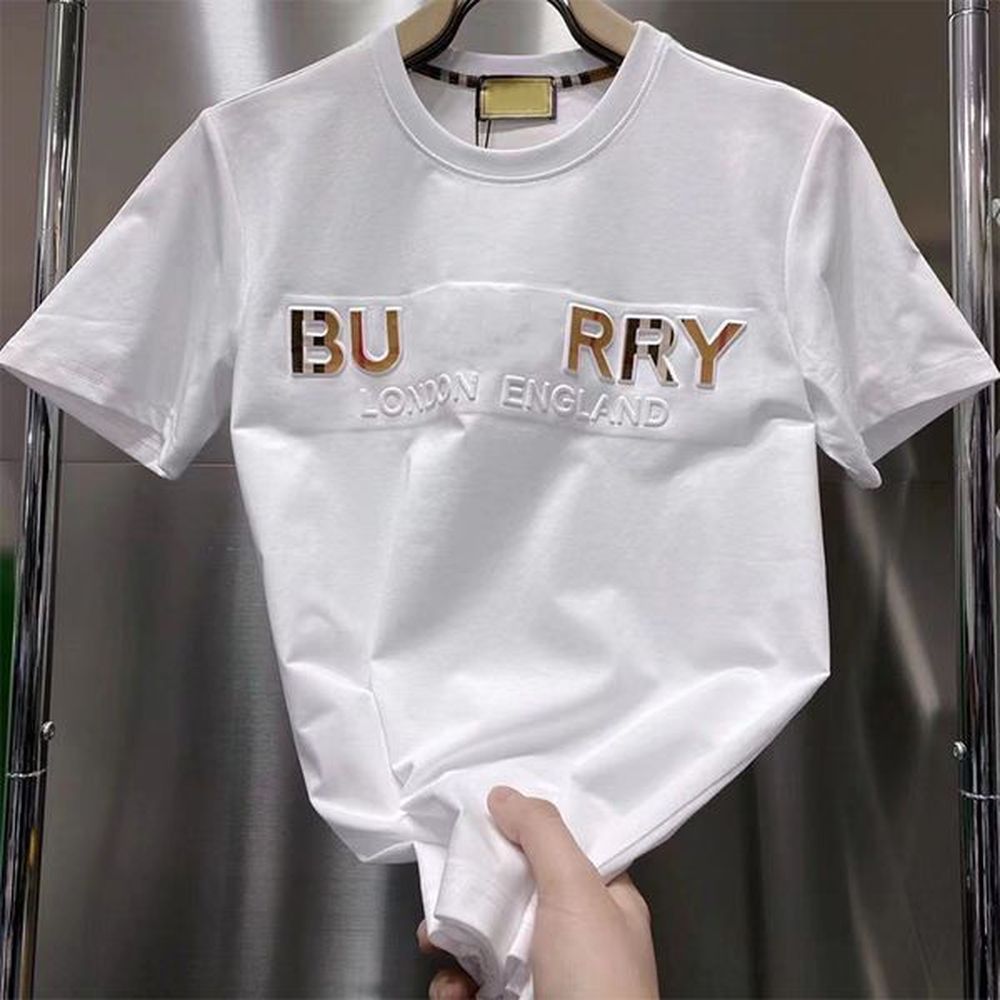 Mens Designer T Shirt graphic tee tshirt clothes Womens Shirts Fashion Letter Print Round Neck cotton black white short sleeve t-shirt Beach