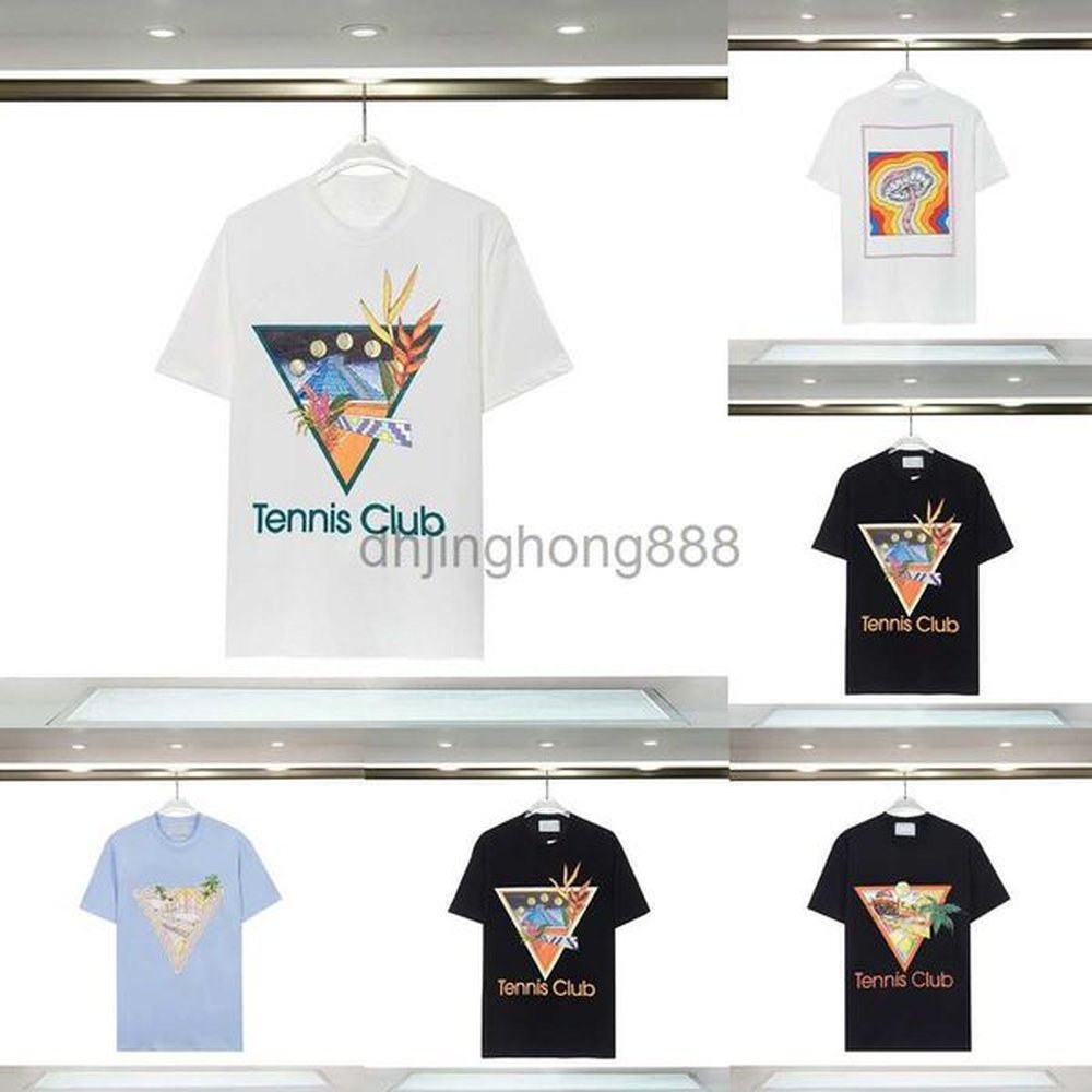Mens Designer T Shirt Luxury Mens Tees Wear Tshirt Summer Round Neck Sweat Absorbing Short Sleeves Outdoor Breathable Cotton T Shirt Tshirts