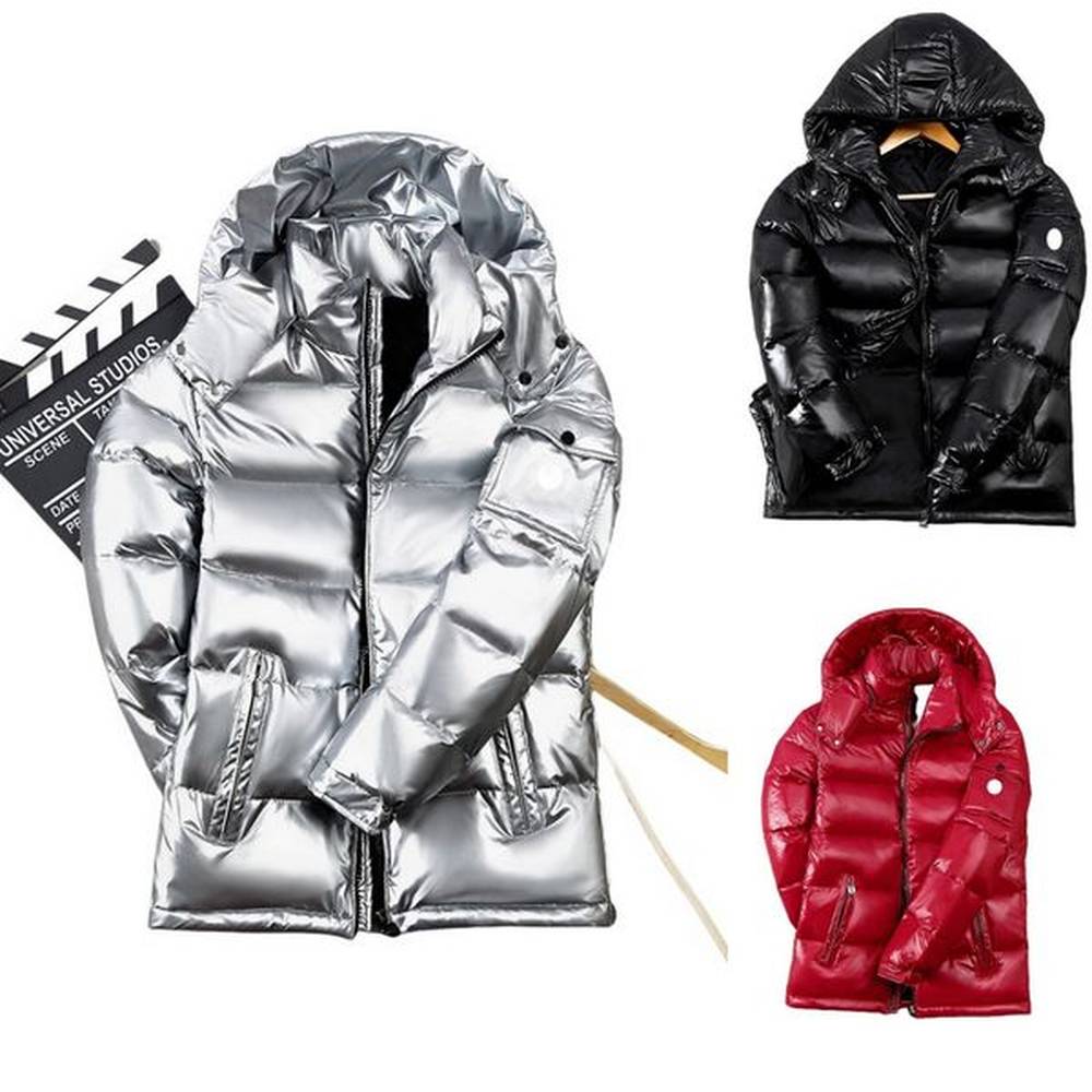 Mens Down Jacket Mens Puffer Jacket Men Coats Designer Mens Winter Jacket Men Hooded Zipper Duck Down Coat Thick Full Length Winter Coat Emb