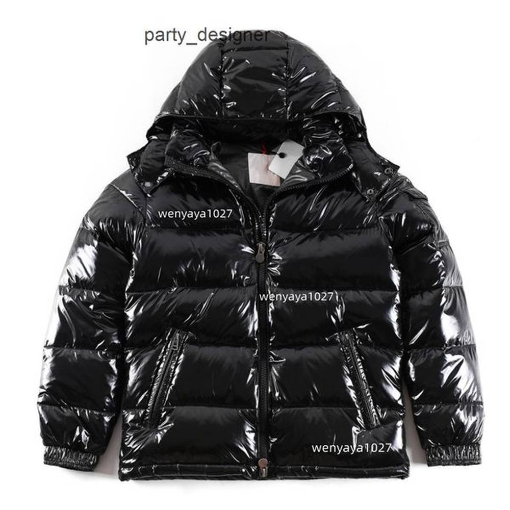 mens down jacket parkas black purffer coats hooded quality casual