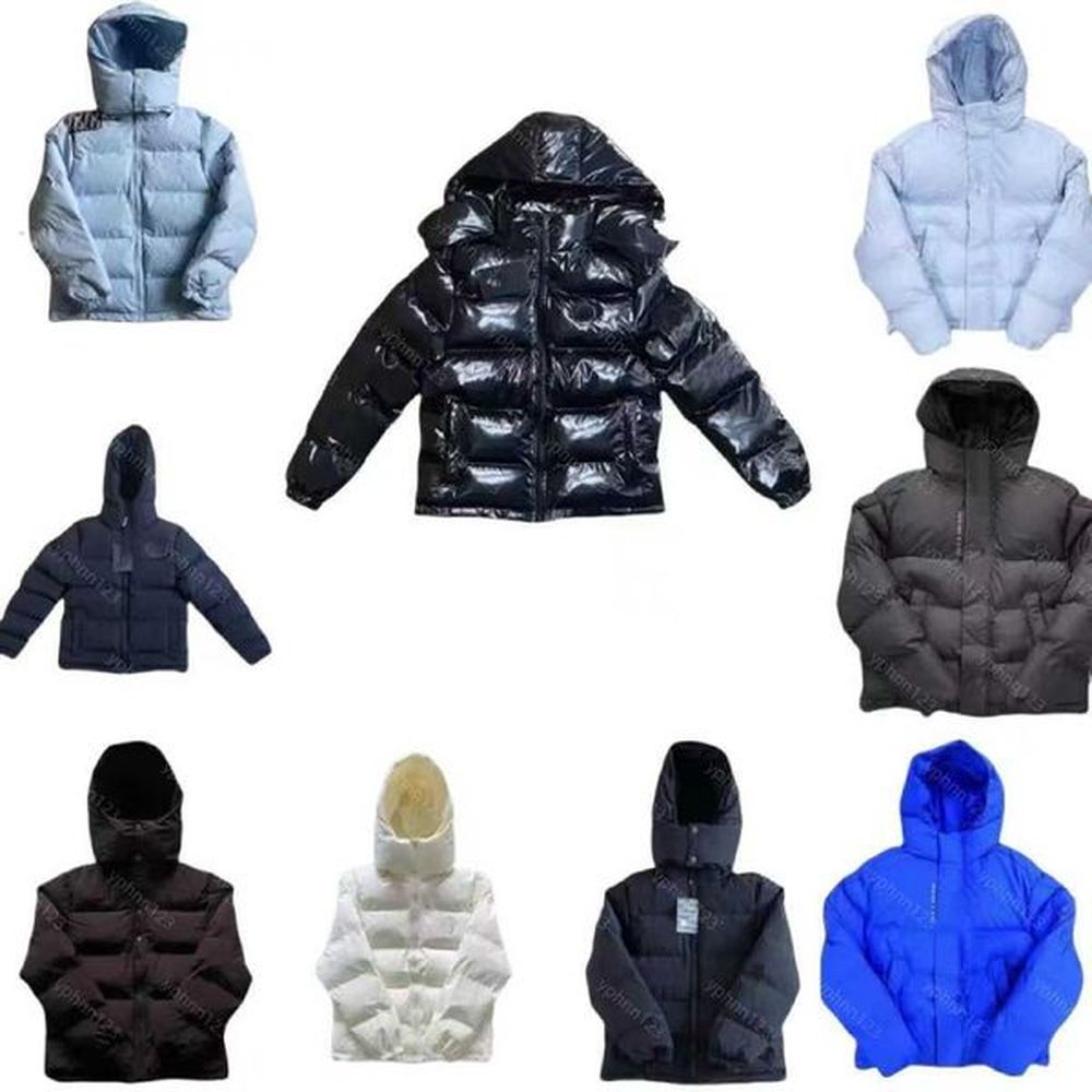 Men's down jacket Winter designer jacket Parka Embroidered coat Casual fashion zipper thick warm hooded trench coat clothing