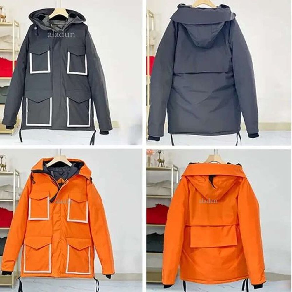 Mens Down Jackets Homme Jassen Outdoor Winter Parka Big Fur Hooded Outerwear Chaquetas Hooded Manteau Jacket Coat Hiver Doudoune Canada