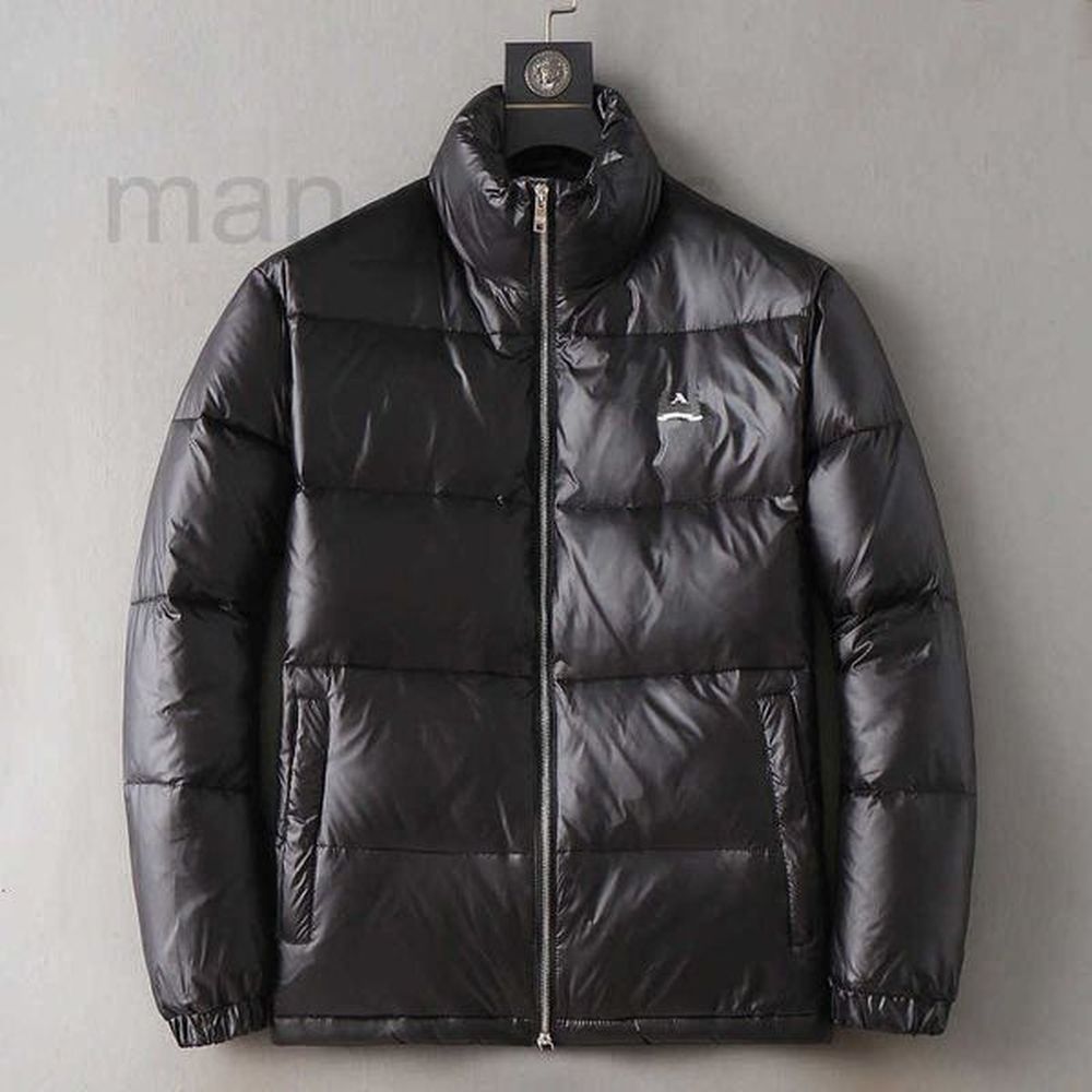 Men's Down & Parkas Designer autumn and winter new product letter printed stand up collar down jacket men's and women's bread