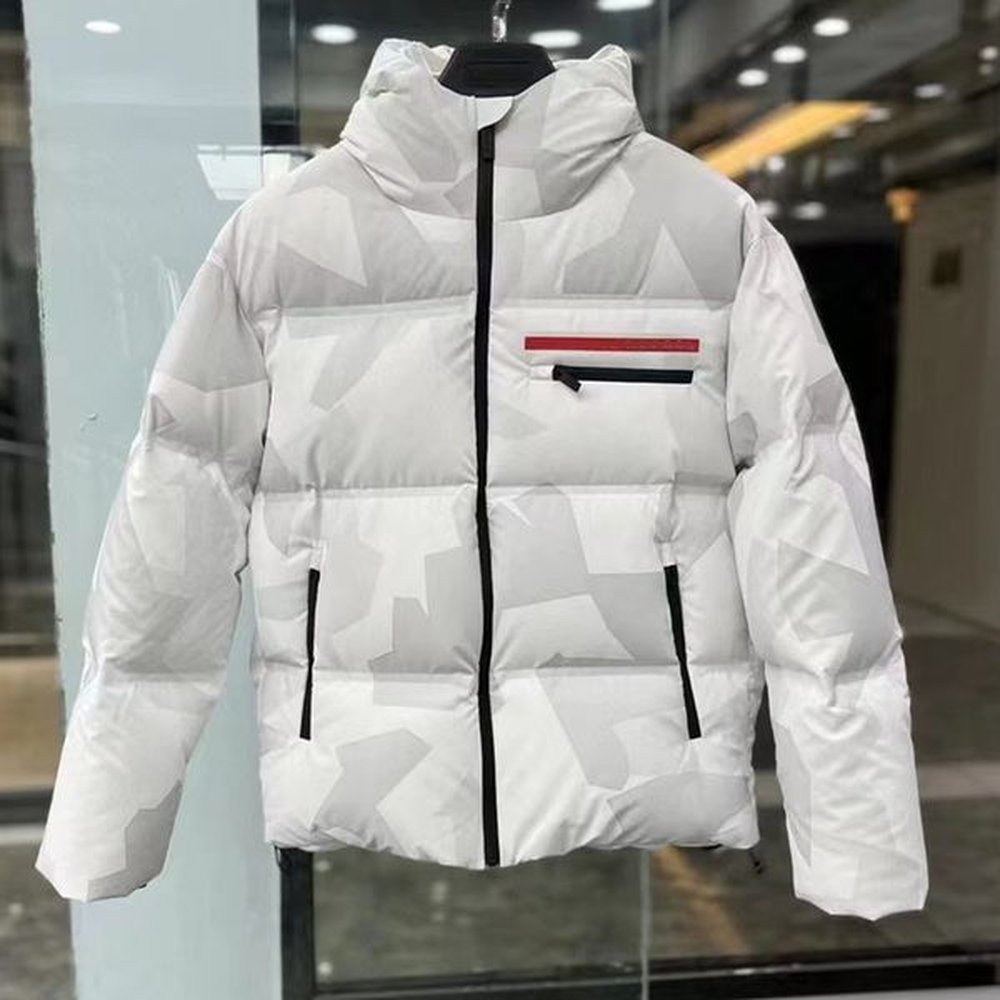 Men's Down Parkas Down Puffer Jacket Re-nylon Hooded Designer Warm Parka Winter Coat for Men and Women H241123