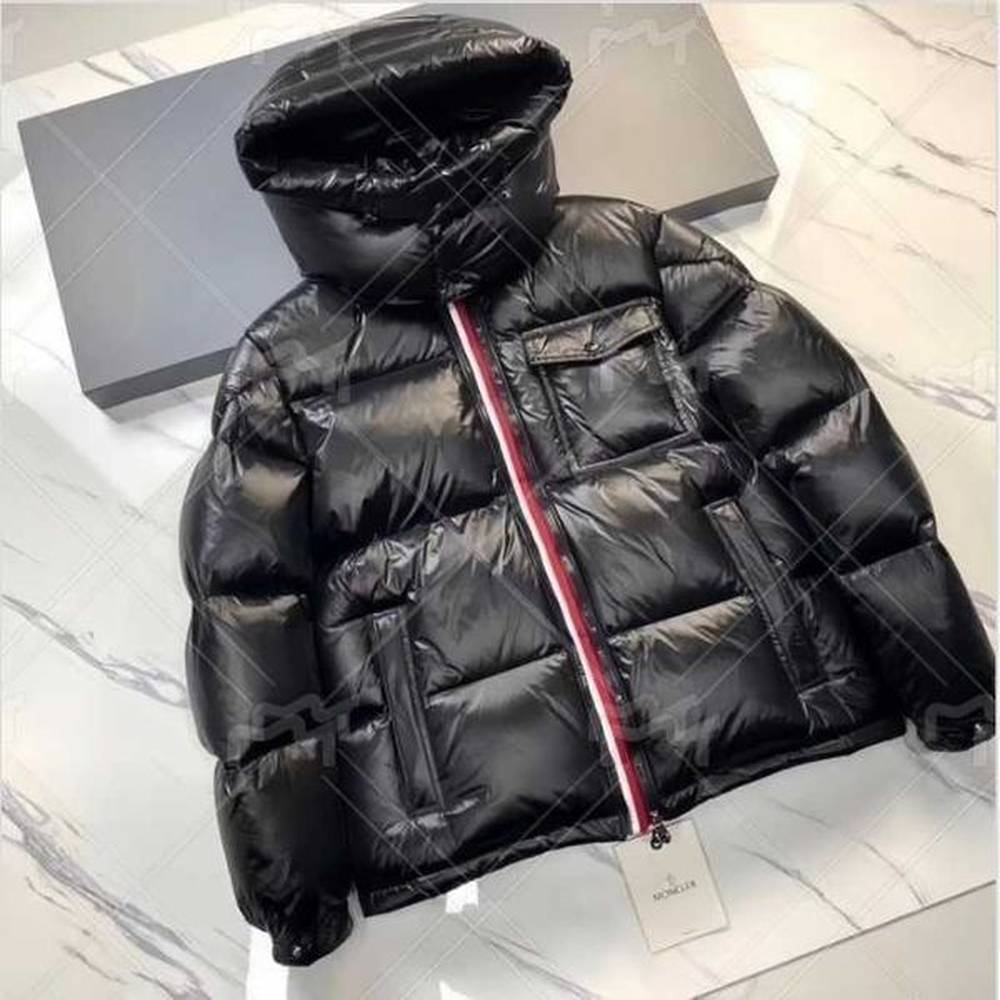 Men's Down Parkas Fashionable 2024 Winter New Fashion Printed Male And Female Couples Cotton-padded Jacket Printed Letters Short Warm T