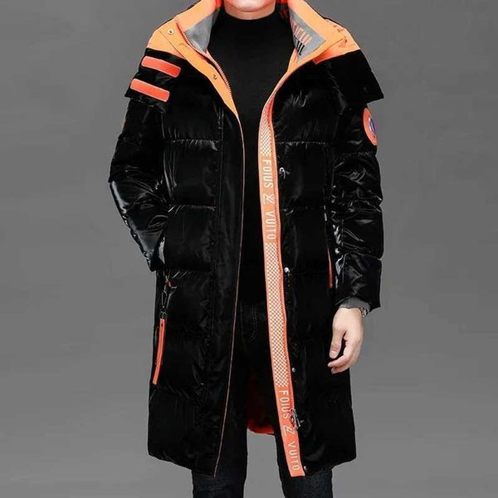 Men's Down Parkas Luxury couple long jacket mens designer clothing mens paddle mens wind jacket mens casual mens bag Q241118