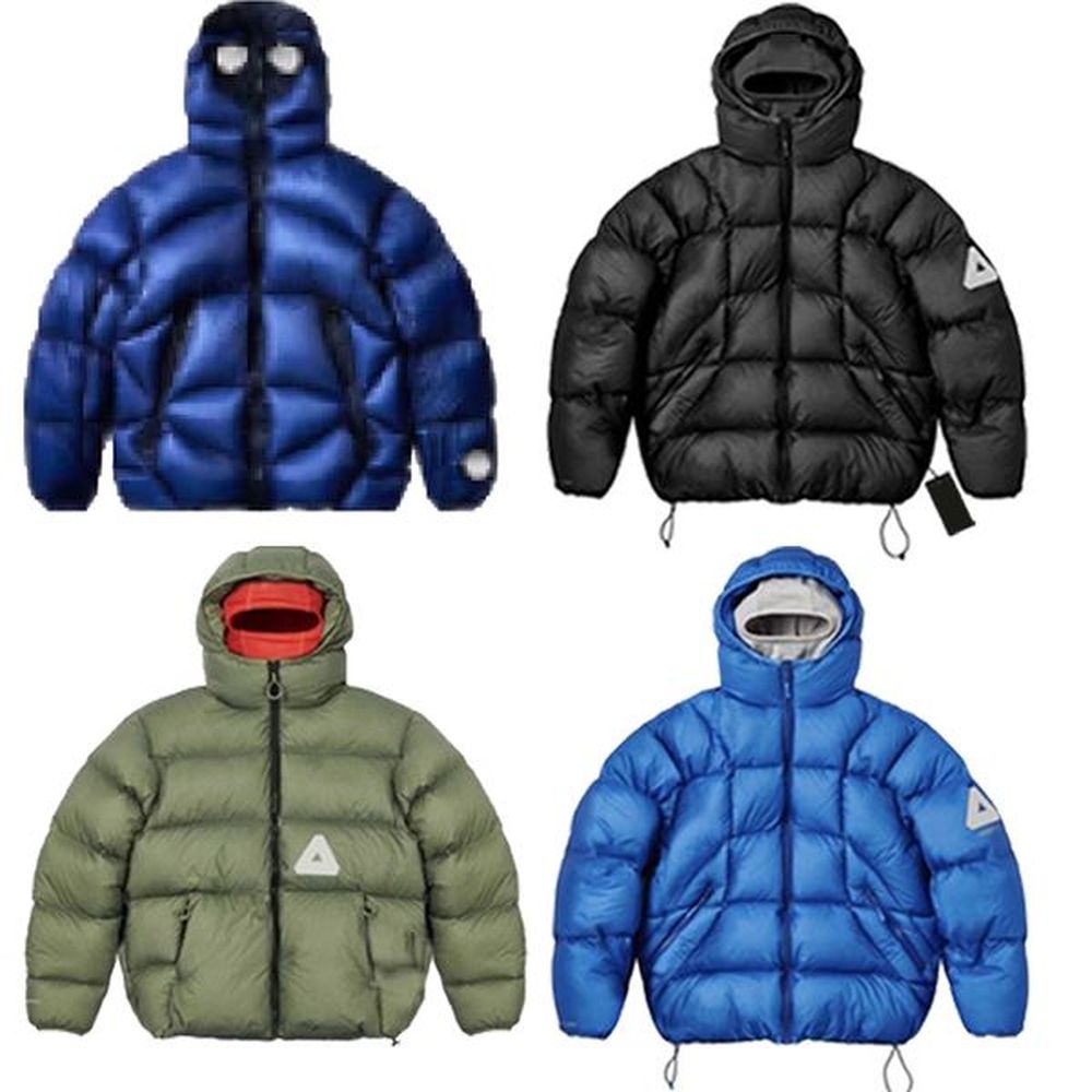 Men's Down Parkas Mens Jacket Designer Hoodie Puffer jacket Breaded jackets Pullover Coat with Lens Hat High Strt Windbreaker S-XL H241
