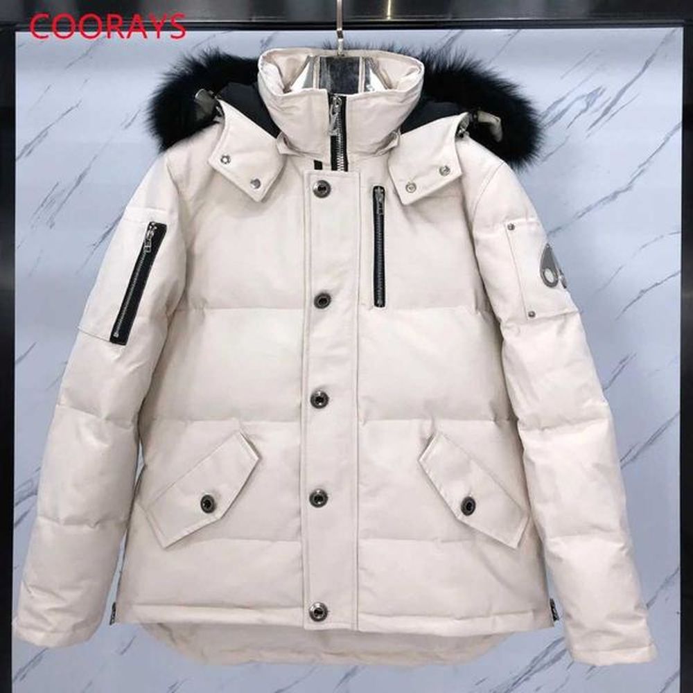 Men's Down Parkas Moose 06 Canadian Down Jacket Mens Jacket Parka Adventure Team White Down Jacket Mens Jacket H241022