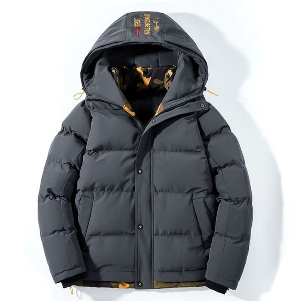 Mens Down Parkas Plus Size Padded Mens Jacket Winter Warm Puffer Jackets Coats Outdoor Hooded Thickened Parka Hombre Veste Dhiver Hommes 220