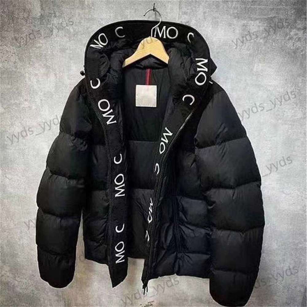 Men's Down Parkas 23S mens down jacket designer down mens cotton jacket with embroidered letters fashionable and luxurious couples unis