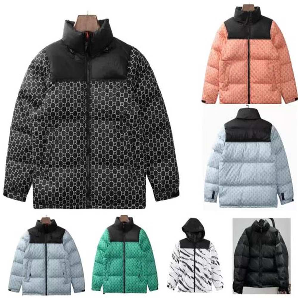 Men's Down Parkas 2024 Winter Down Puffer Jacket for Men Thick Warm Hooded Coat with Letter Pattern Black and White Design Windproof an