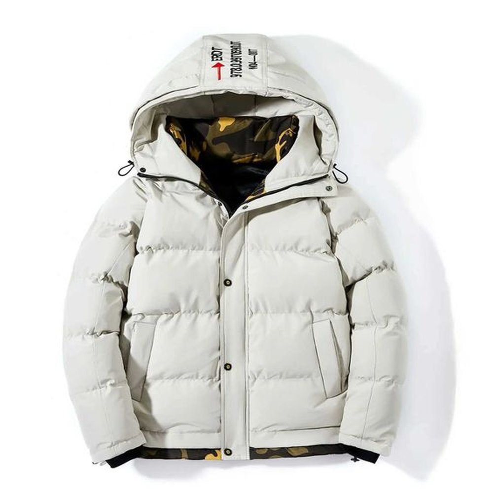 Men's Down Parkas Winter Parka Men Padded Jacket Warm Puffer Jackets Coats Outdoor Plus Size Hooded Thickened Parka Hombre Veste Dhiver