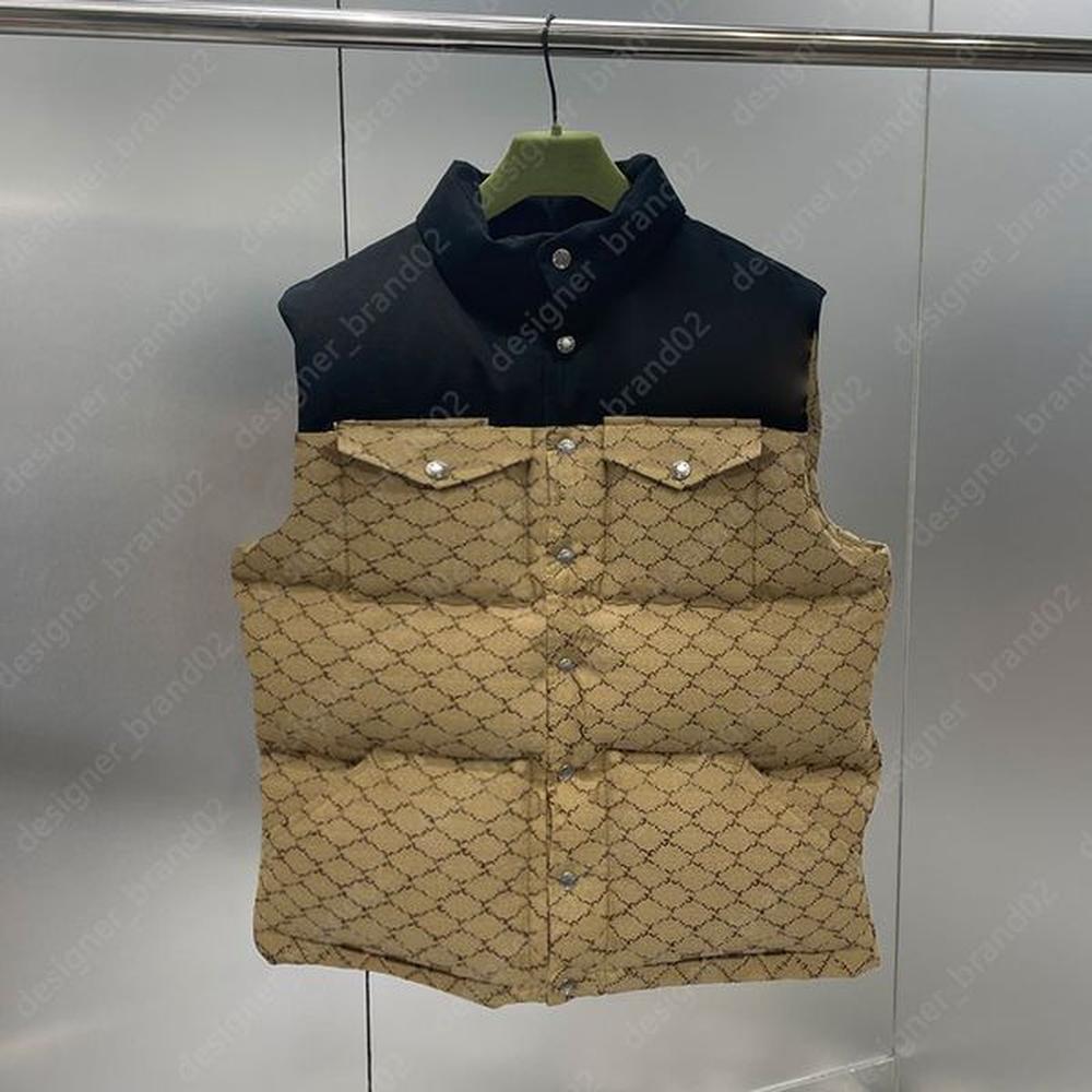 Mens Down Vest Winter Puffer Jacket Women Waistcoat Outerwear Vests Hight Quality Designer Fashion Warm Parkas XS S M L XL 2XL