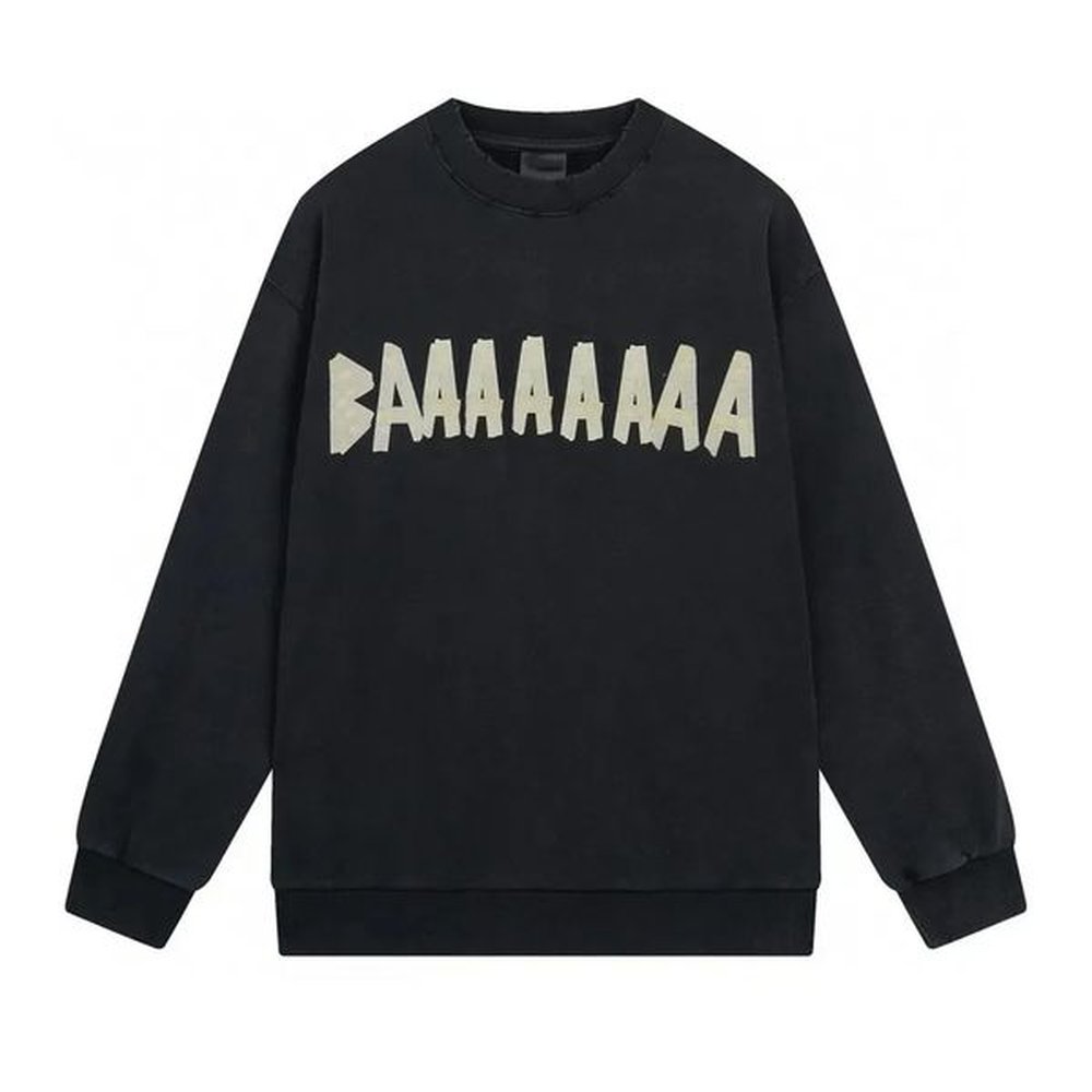 Mens fashion hoodie autumn letter printed sweater round neck hoodie casual women's hoodie pullover warm couple outfit