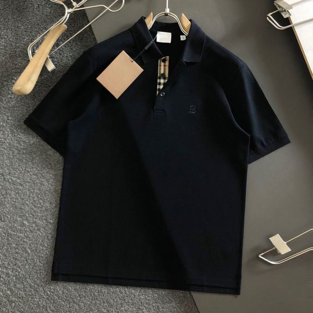 Men's Fashion Polo Shirt Luxury Brand Men's Designer Polo T-shirt Summer Fashion Breathable Short Sleeve Flip Collar Casual Top S-