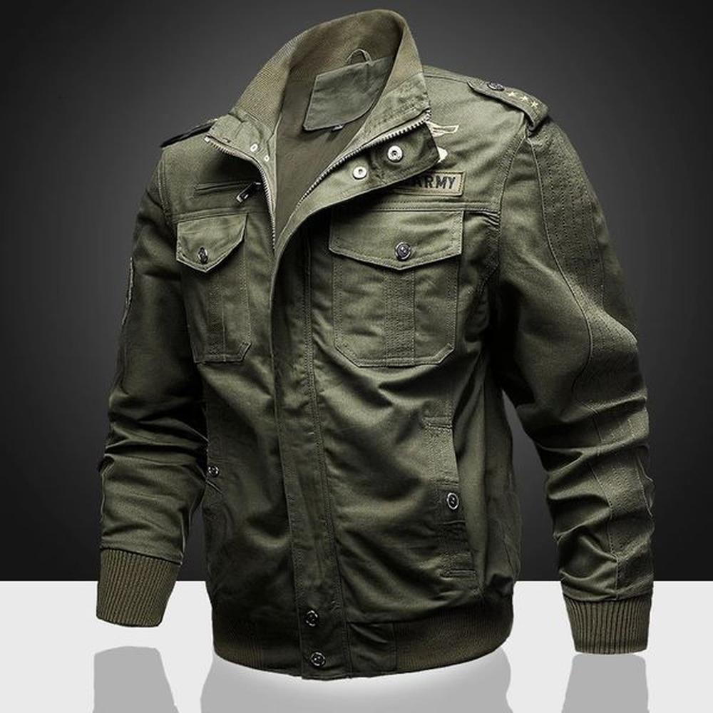 Mens German military uniform consul special forces pilot jacket mens World War II fan tactical 241209