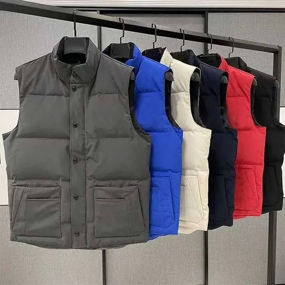 Men's gilet designer jacket vest luxury down woman vest feather filled material coat Warmer gooses Coat Park Weste Mens Coats Windbreak