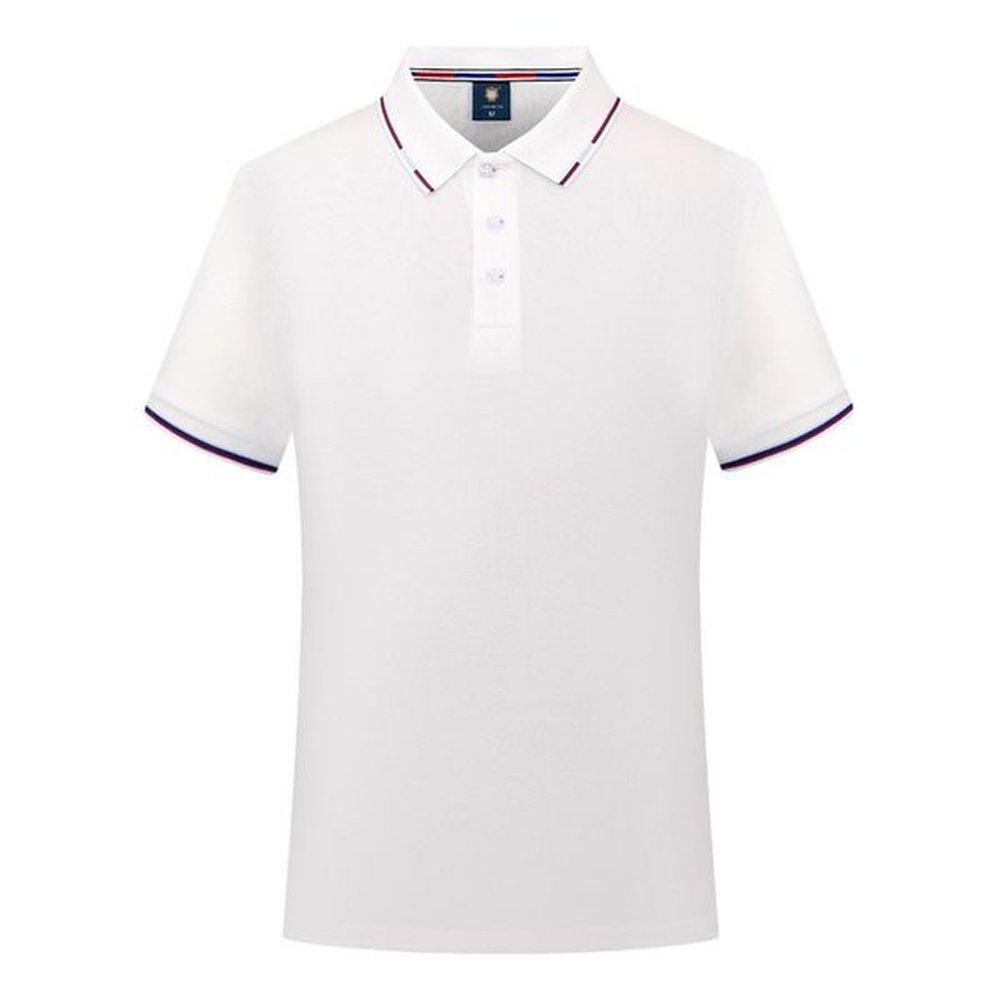 Men's high-end lapel polo shirt workwear wholesale loose women's t-shirt short-sleeved advertising shirt embroidery printing logo