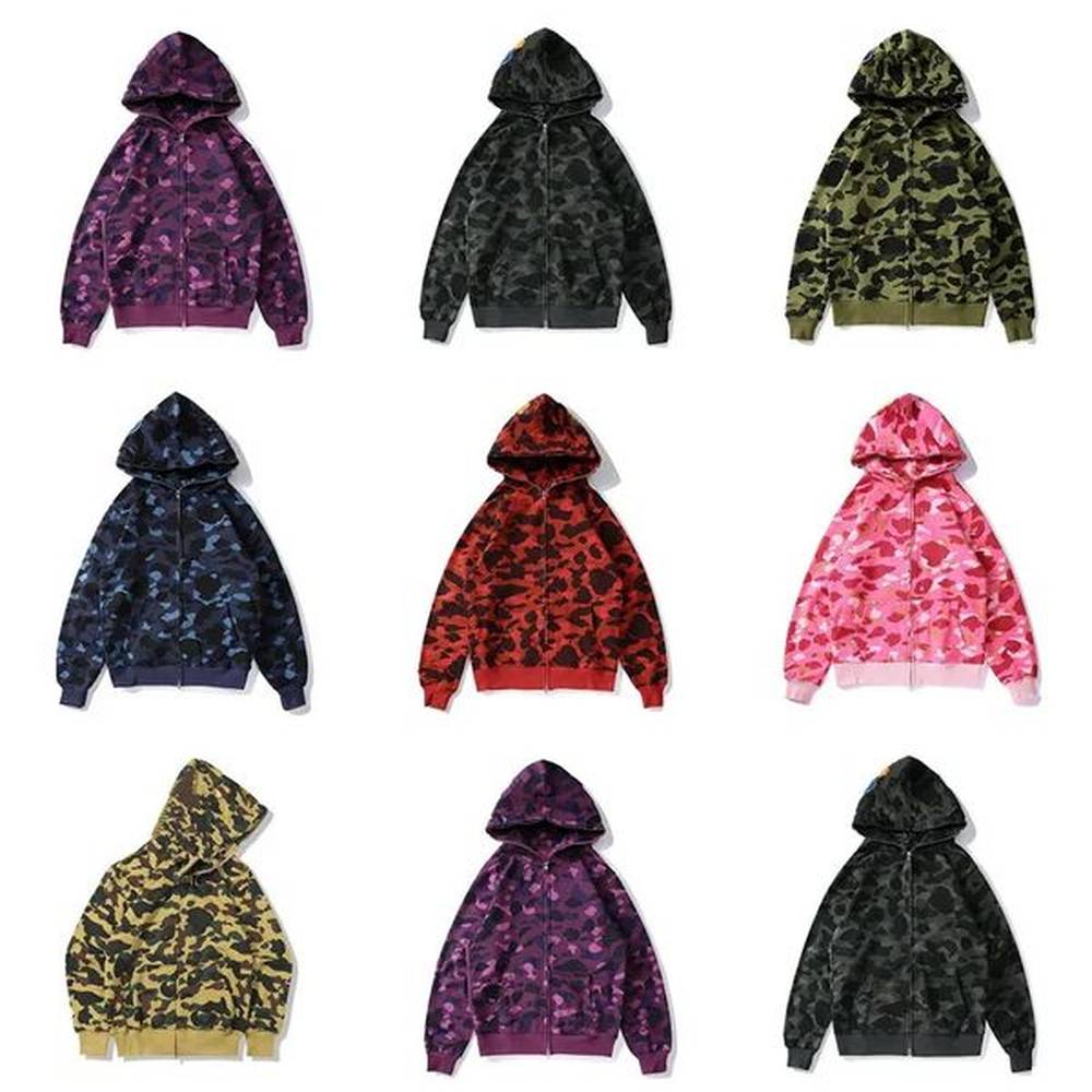 Mens hoodie fashion man Designer Hoodie Men Designers Hoodies Womens Jackets Hoody Sweatshirt Camouflage Hooded Sweater Cardigan Zipper Casu
