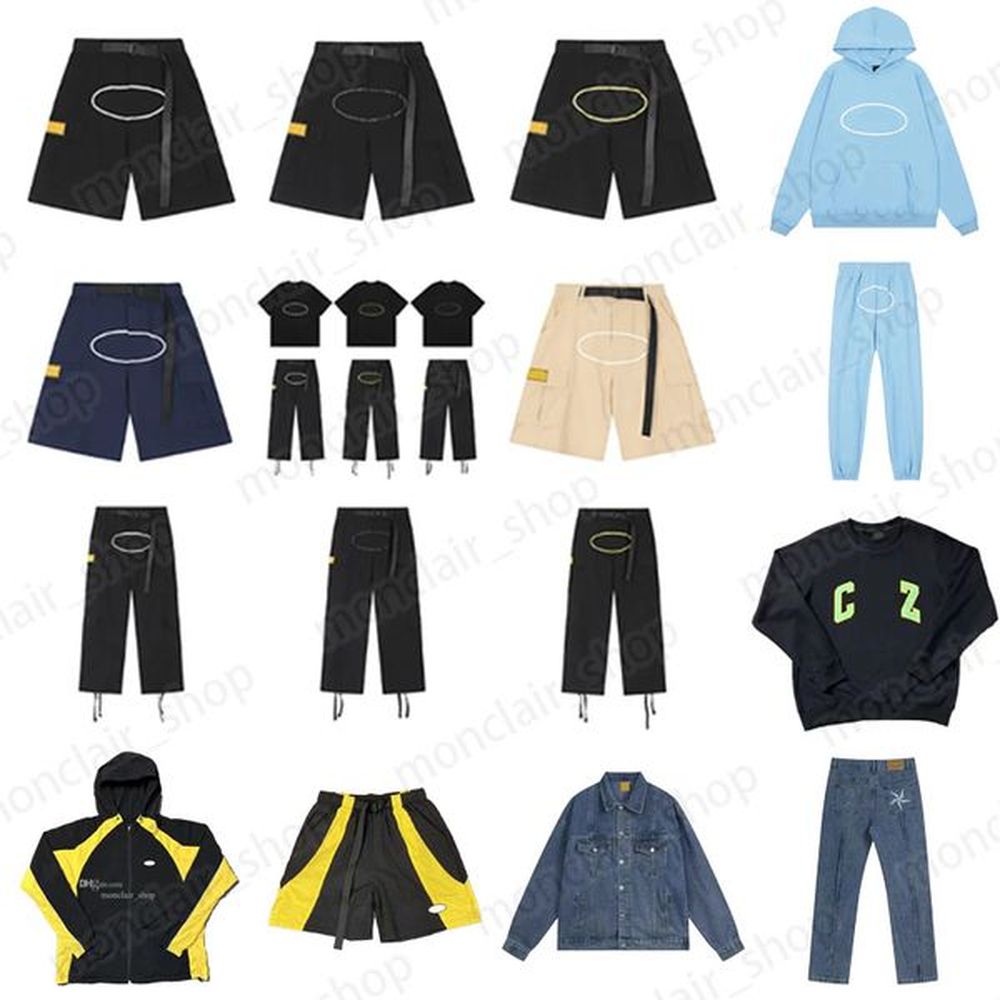 Mens hoodie printed shorts and pants Fashion hip-hop casual trousers hoodies Men's and women's fashion cargo brand pants Fashion S