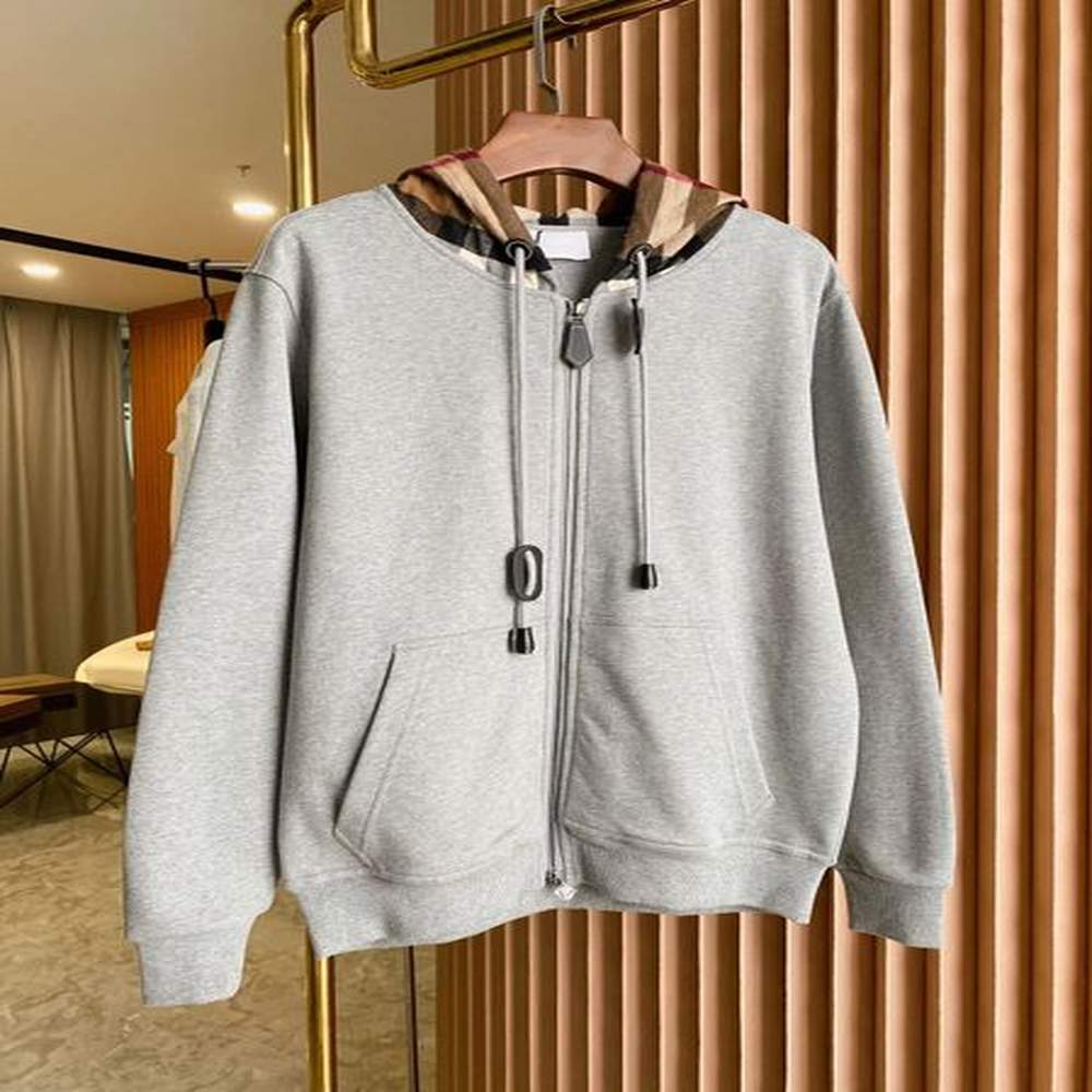 Mens Hoodies Designer High Quality Zip up Luxury Slim Hoodie For Man Woman Sweatshirt Tops Spring
