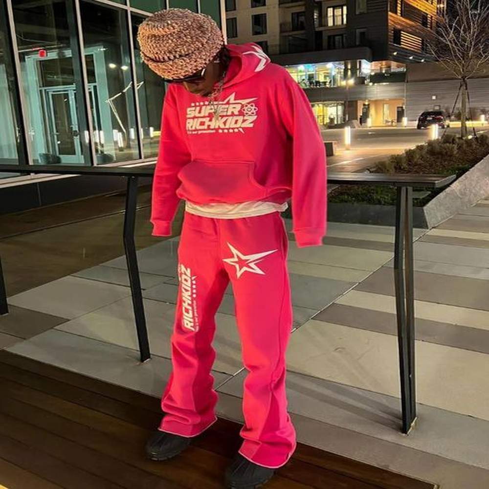 Men's Hoodies Hip Hop Hoodie Vintage Graphic Bubble Print Punk Y2k Clothes Top Gothic Casual Loose Unisex Streetwear 90s Tee