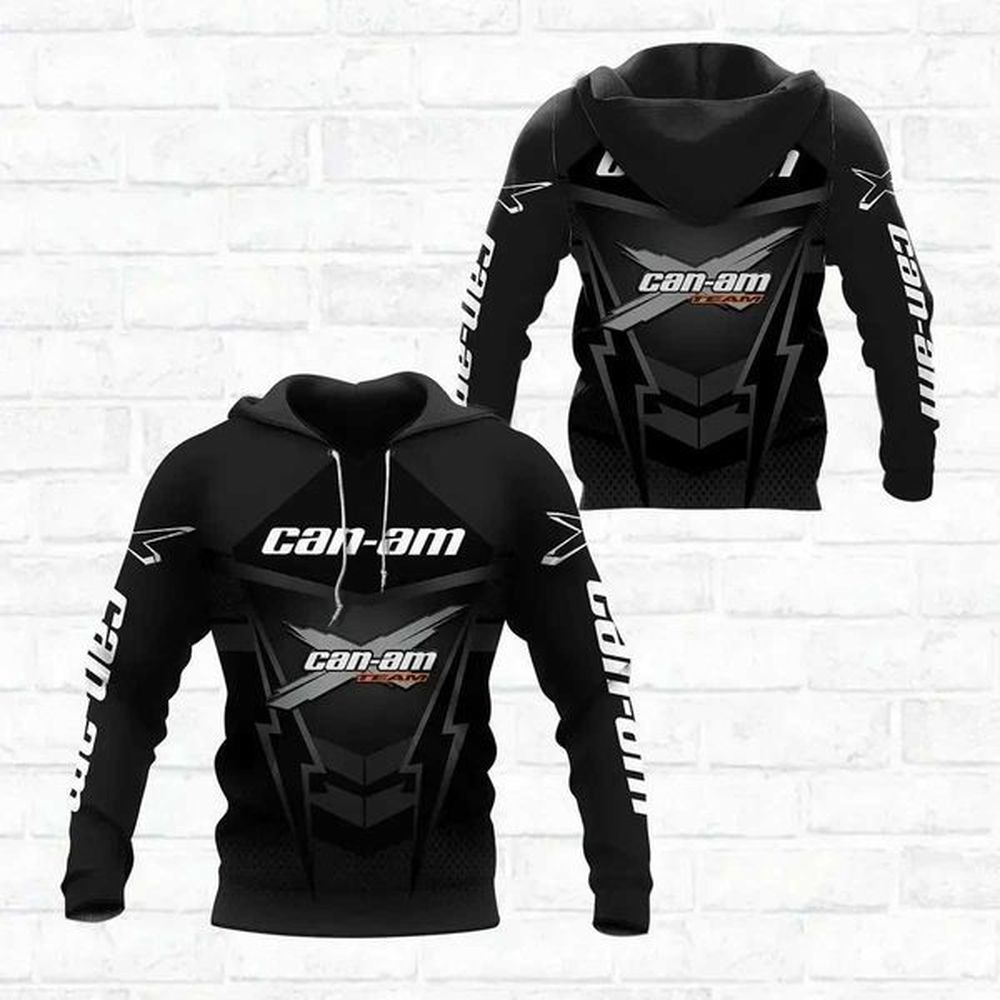 Mens Hoodies Sweatshirts Brp Can am 3DPrint latest offroad racing unique menswomens comfortable Harajuku casual streetwear hoodiezippersport