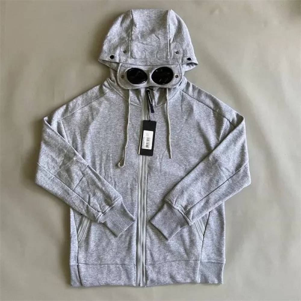 men's Hoodies Sweatshirts Cp Cp Hooded Jackets Windproof Storm Cardigan Overcoat Fashion Company Hoodie Zip Fleece Lined Coat Men 13ilh