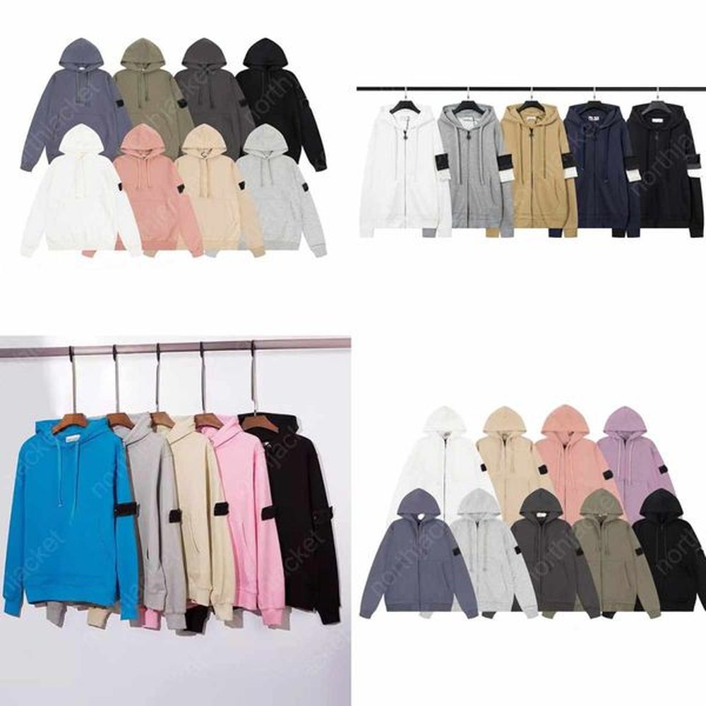 Men's Hoodies Sweatshirts designer hoodie mens Brand men Turn-Down collar windbreake running high quality casual coat skin-friendly Tra