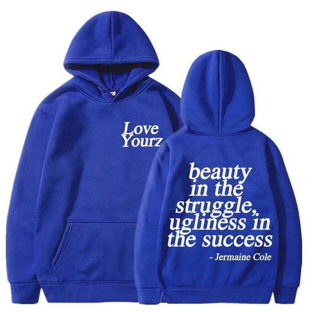 Men's Hoodies Sweatshirts J Cole Dreamville Love Yourz Fashion Trend Lyrics Printed Hoodie VintageFas H241231
