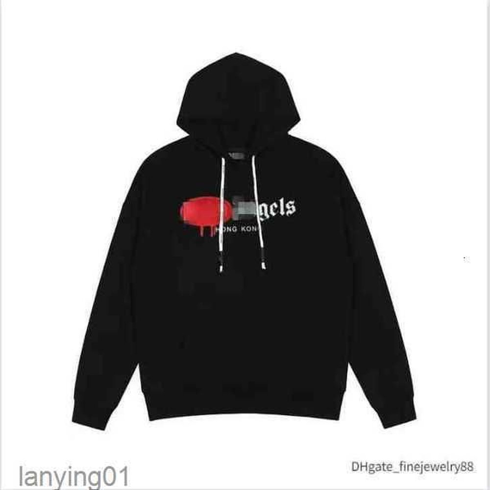 Men's Hoodies Sweatshirts Mens Designer Sweater Spray Print Hooded Palmes Angel Hoodie Loose Lovers Pa Jumper Women Hoody Oversized 5sc