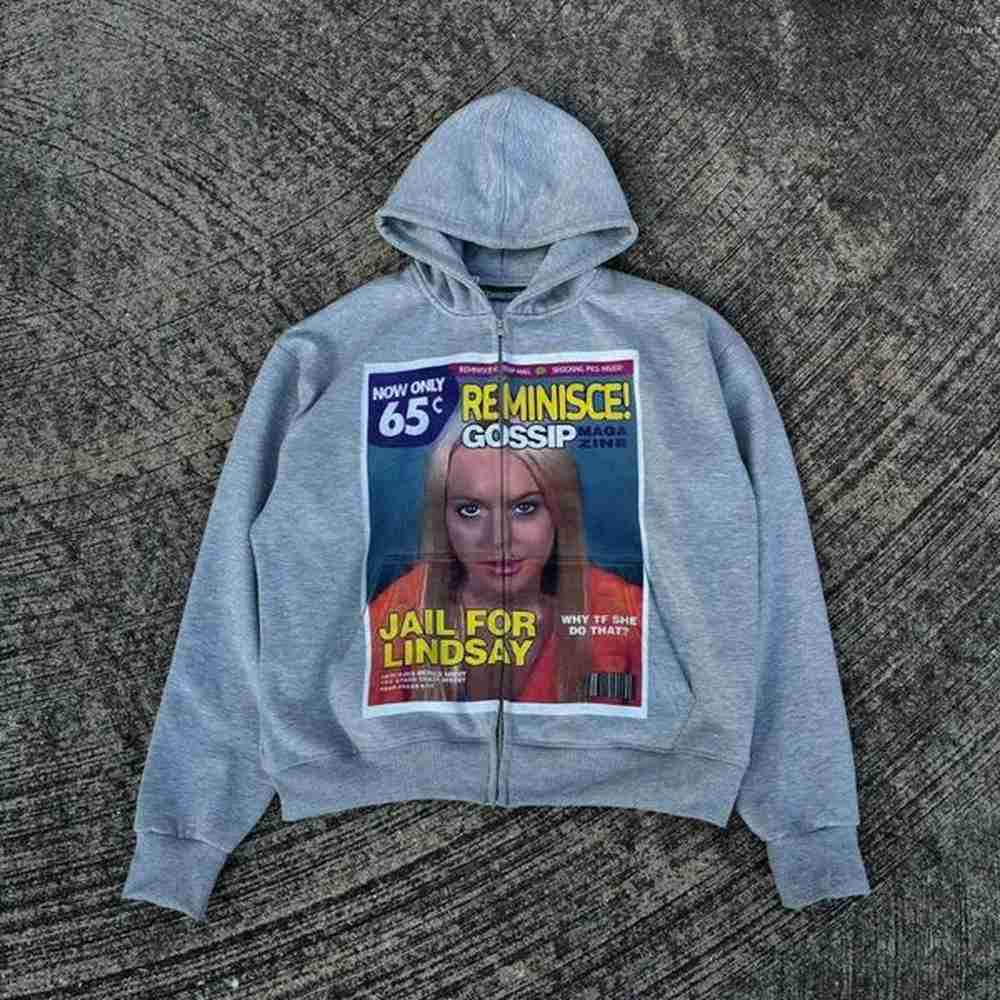 Mens Hoodies Sweatshirts Mens Hoodies Streetwear Hooded Cardigan Long Sve Tops Y2k Vintage Personalized Prints Men Casual American Hip Hop S